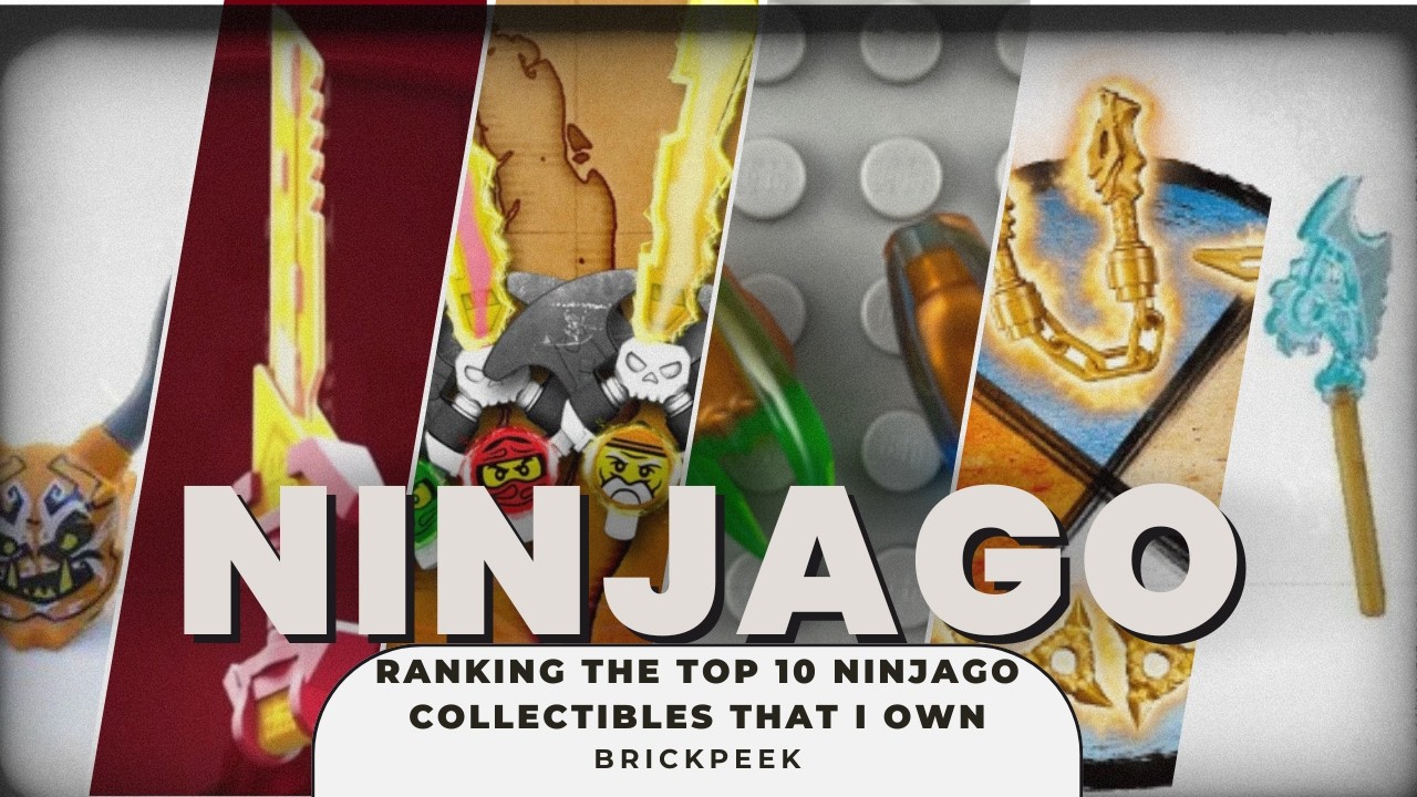 Let's RANK the TOP 10 Ninjago Collectibles!
