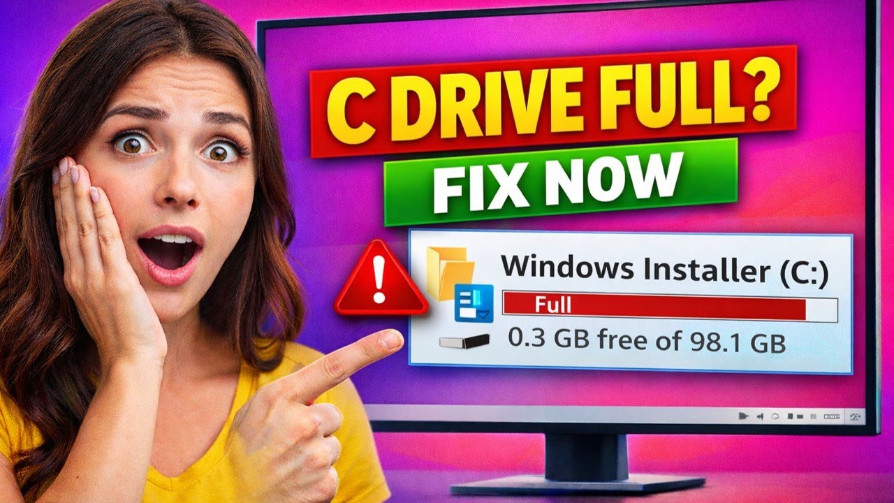 Как очистить скрытую папку установщика Windows и освободить место.