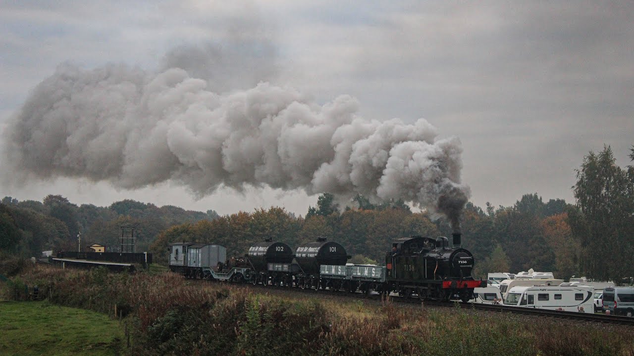 East Lancashire Railway Autumn Steam Gala with 13268, 7138 and more! 17.10.2025