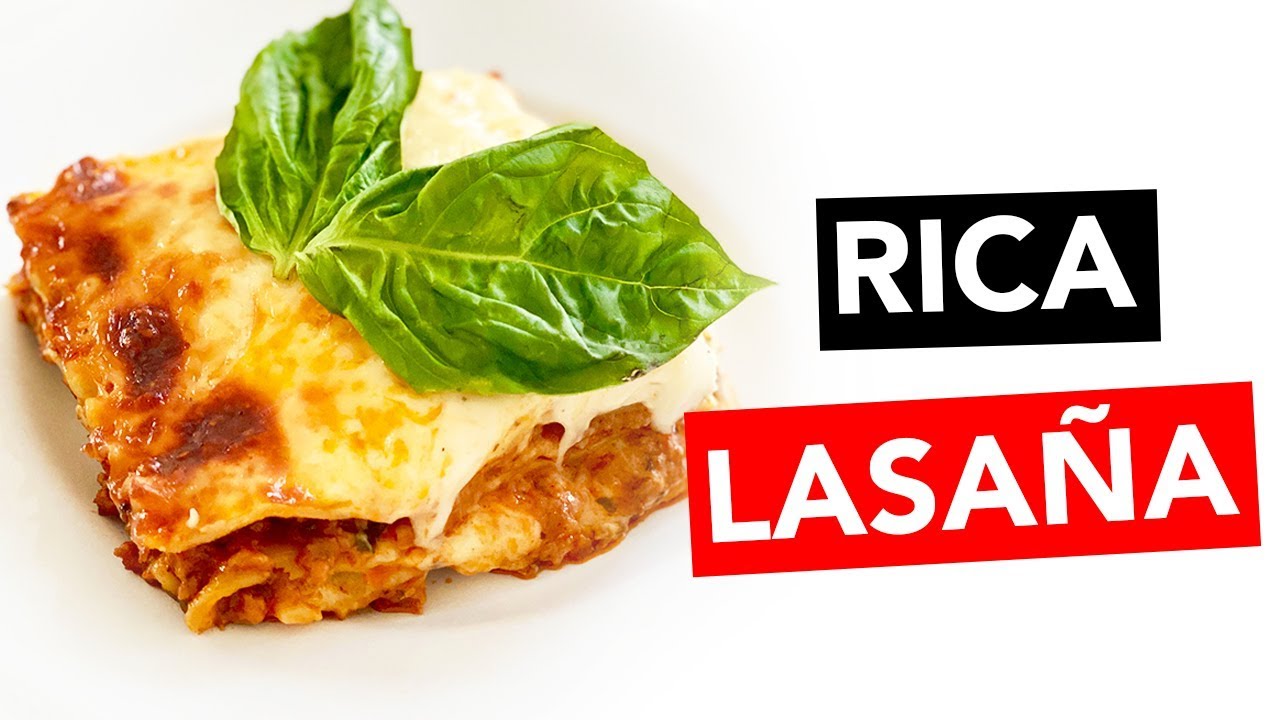 RICA Y CREMOSA LASAGNA (SUPER F&Aacute;CIL) | KARLA CELIS