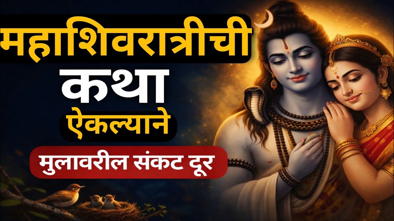  महाशिवरात्री 2026 | महादेवाची पवित्र कथा | Mahashivratri Katha Marathi #Mahashivratri 