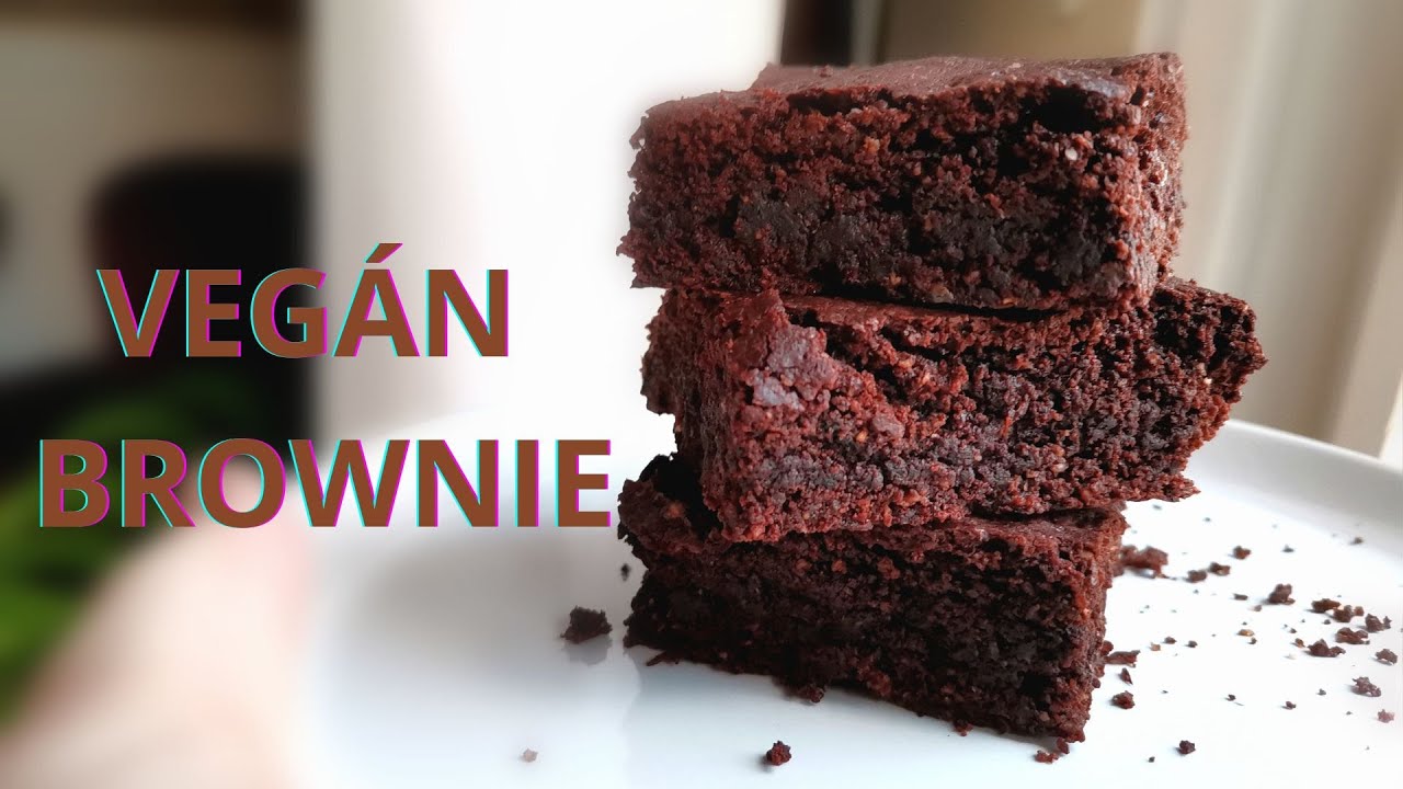 VEG&Aacute;N BROWNIE 🍫| Glut&eacute;n-,tej-, &eacute;s toj&aacute;smentes brownie