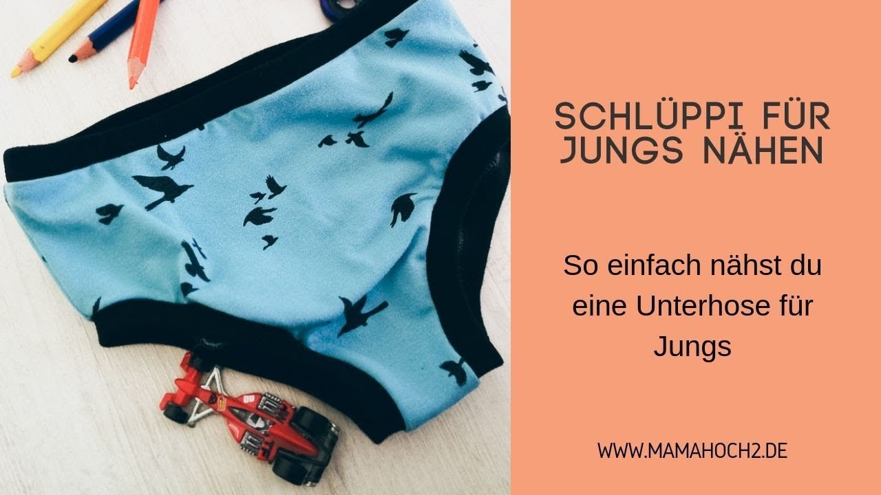 Nähe eine Unterhose für Jungs
