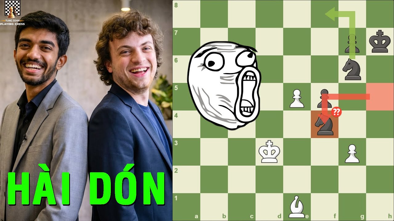 Thi Nhau Tấu Hề - Hans Niemann vs. Đương Kim Vua Cờ Dommaraju Gukesh - Tata Steel Chess 2026