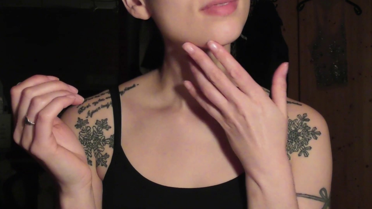 Soft touches with hands and brushes - ASMR soft spoken with some whispers (ZOOM mic)
