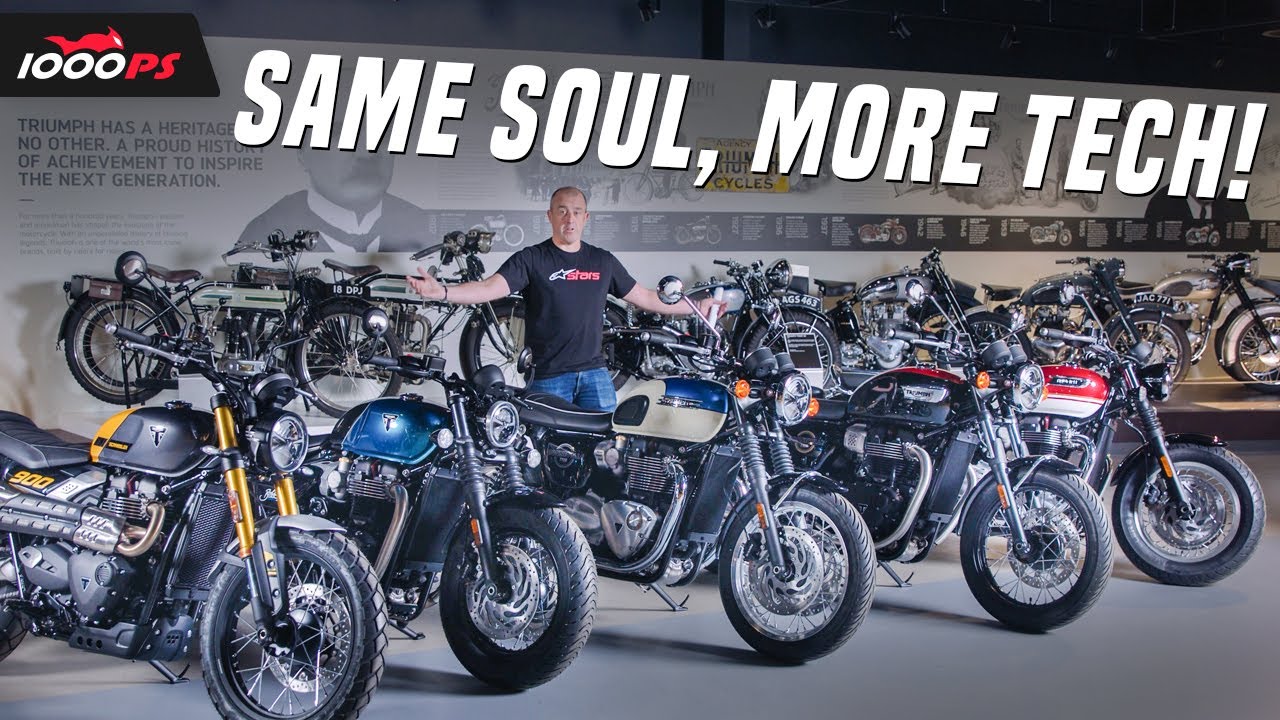 Triumph Modern Classics 2026 &ndash; Retro Look, New Tech, More Comfort
