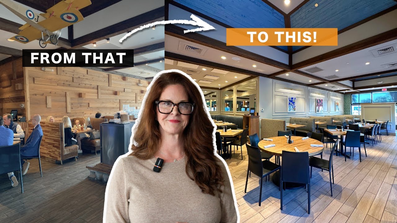 A stunning TRANSFORMATION of a Texas Seafood Restaurant!