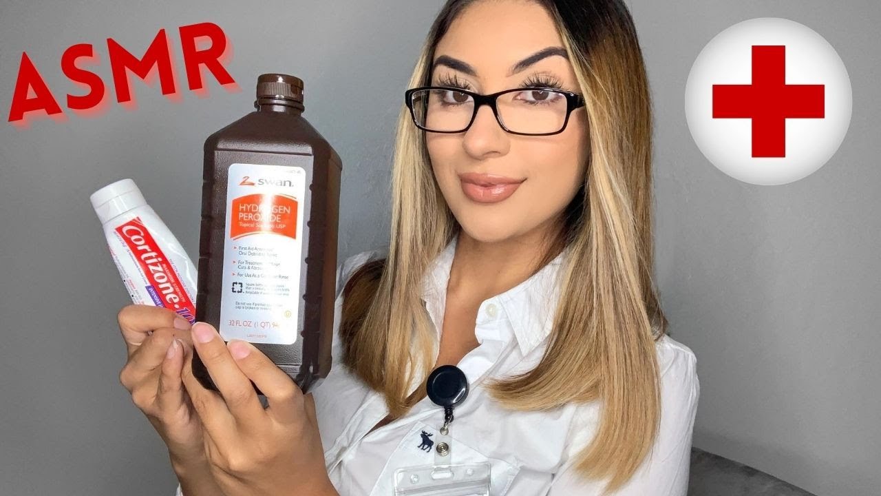 ASMR Español | DOCTORA TE CUIDA ROLEPLAY👩🏽‍⚕️❤️
