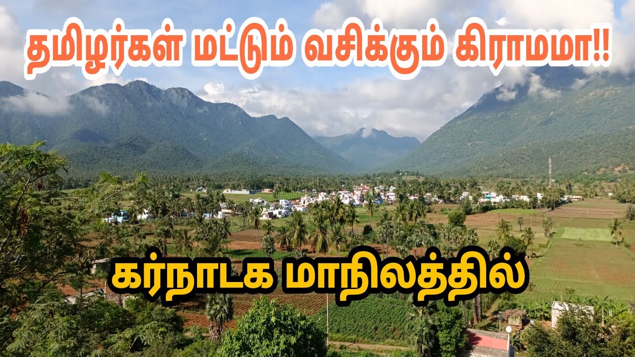கர்நாடகாவில் ஒரே கிராமத்தில் 4000 தமிழர்கள் || Gopinatham || sengappadi || Veerappan forest