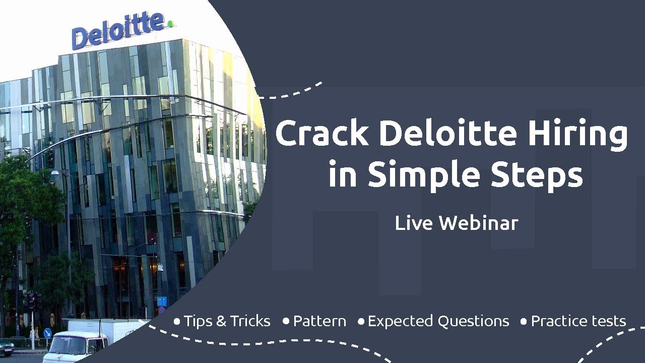 How to crack Deloitte Test?