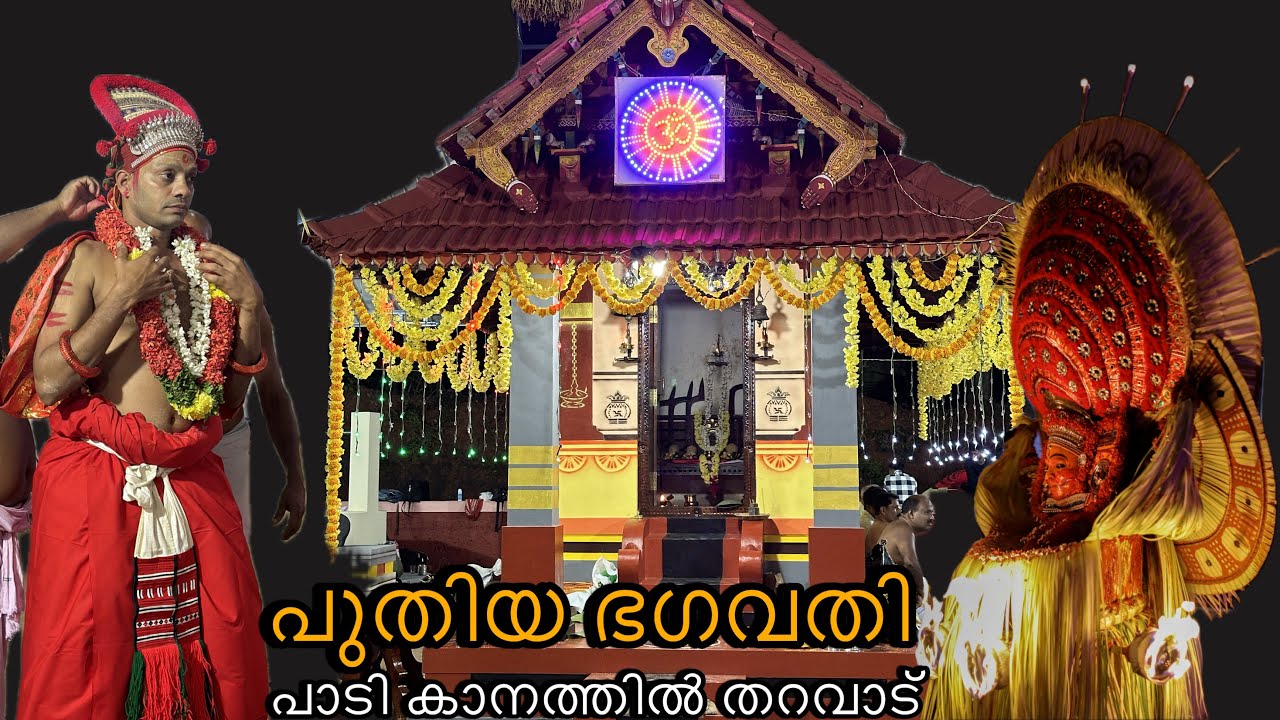 പുതിയ ഭഗവതി | പാടി കാനത്തിൽ തറവാട് കളിയാട്ടം 2024 | prasad karnamoorthi