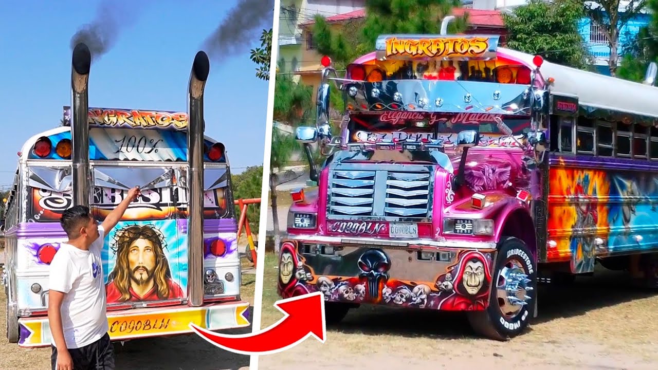 EL BUS PANAMEÑO HECHO EN GUATEMALA