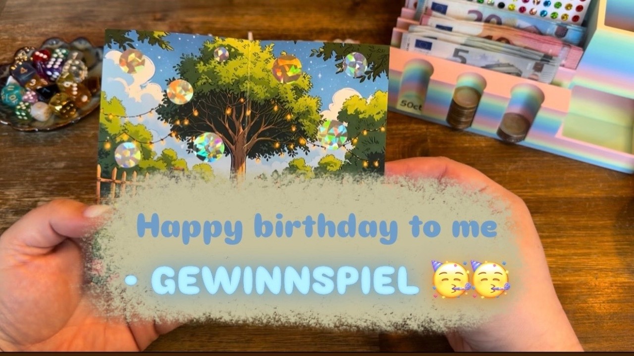 Sparspielrunde 1 im März // Gewinnspiel // Happy birthday to me