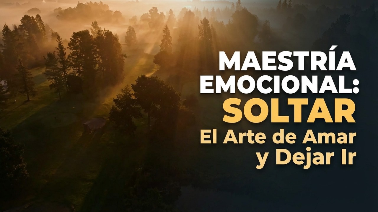 El amor que me enseñó a soltar: maestría emocional