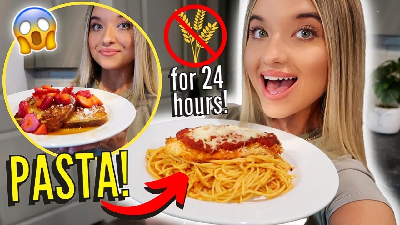 I ONLY Ate GLUTEN FREE FOOD For 24 HOURS!!! 🍝😮
