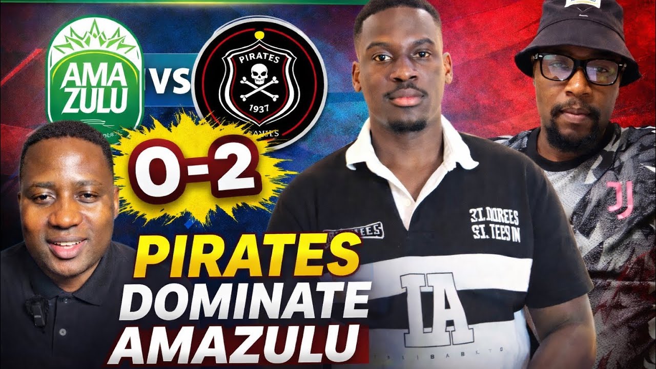 Pirates Go Top! AmaZulu Outplayed as Title Race Heats Up | PSL Round 15 | NXL360