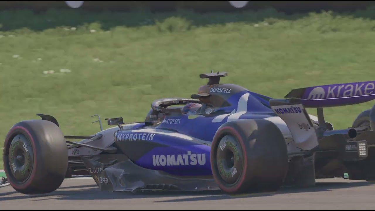 F1 25 replay desafio de tempo Williams Imola