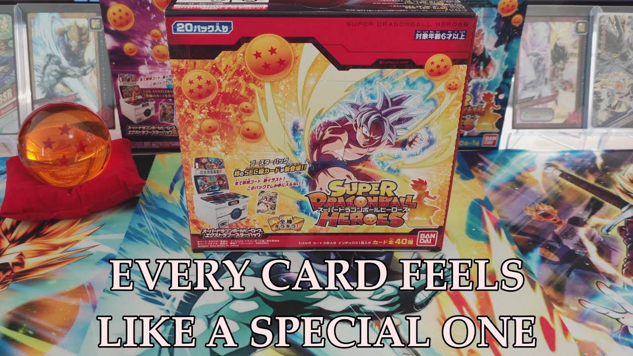 Super Dragon Ball Heroes - Booster box 01 opening