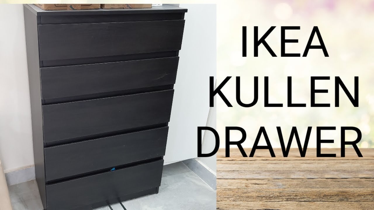 IKEA 5 DRAWER  KULLEN ASSEMBLY