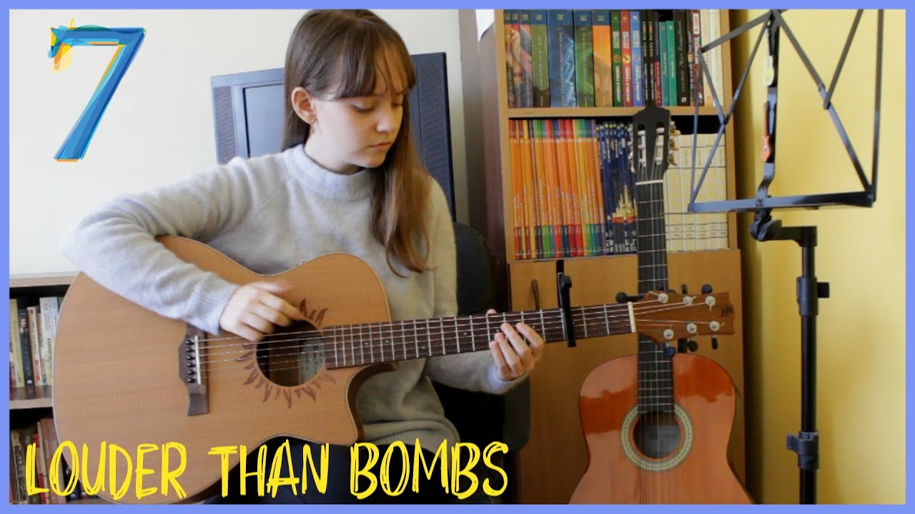 Louder Than Bombs - BTS (방탄소년단) - Fingerstyle Guitar Cover | Maria Avramescu