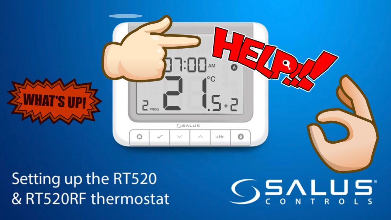 salus rt520 помощь в настройке