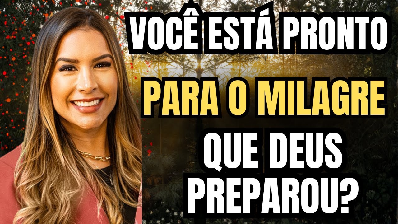 VOCÊ ESTÁ PRONTO PARA O MILAGRE QUE DEUS PREPAROU?- GABRIELA LOPES 2025 - Pregação Forte 2025