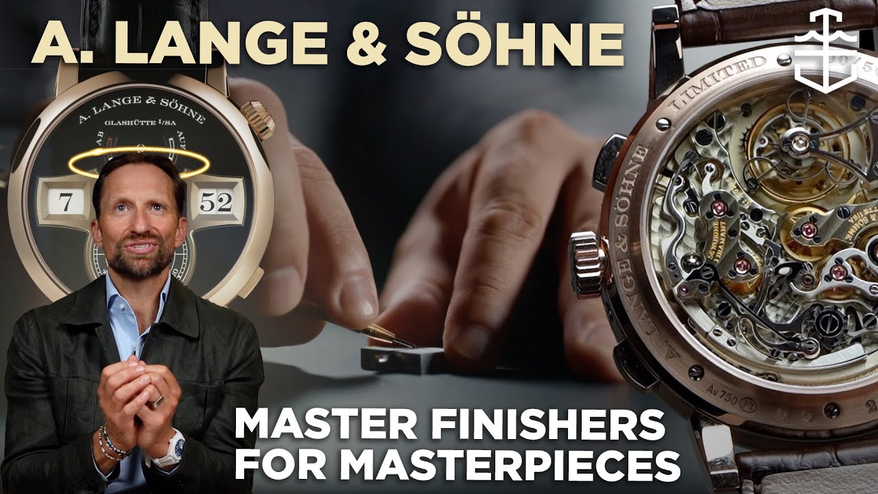 Inside the A. Lange & Söhne manufacture: 