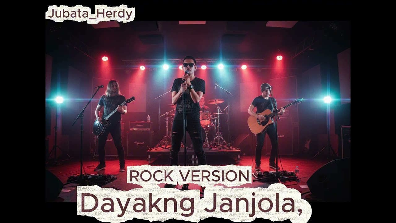 Lagu Dayak Dayakng Janjiola Cover Jubata Herdi Versi Rock