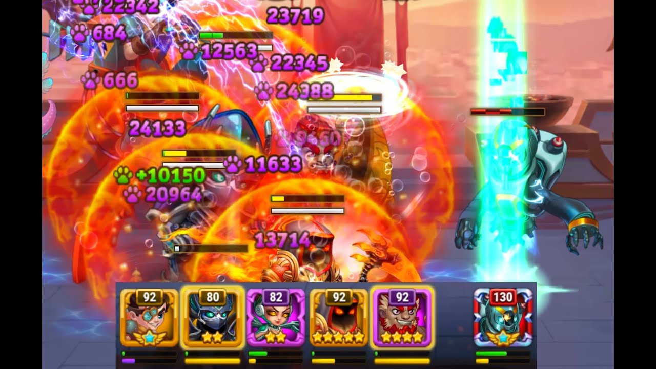 [Hero Wars] Baby Judge Team vs MAXED Orion 🙈🙉🙊🤢🤬😨🥵🐠👀📽🖥
