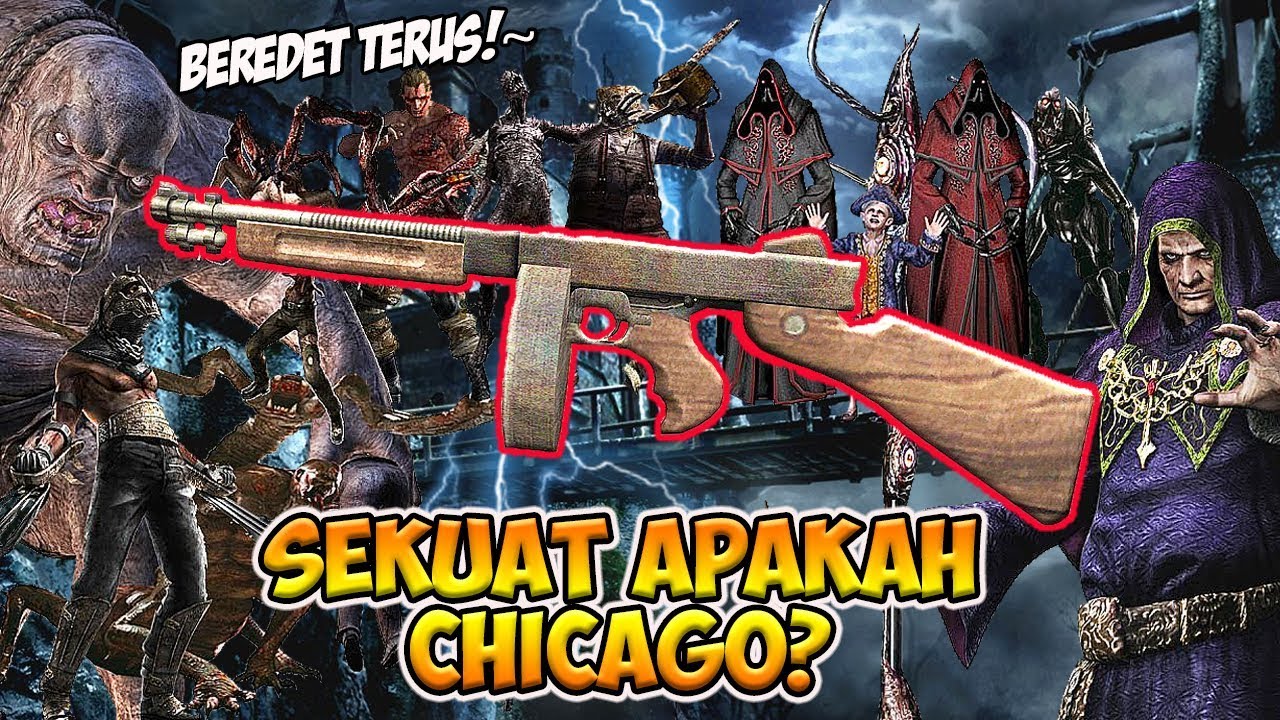 Melawan Semua Boss Dengan Chicago Typewriter - Resident Evil 4