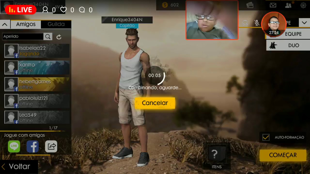Friee fire N&atilde;o percam 😱