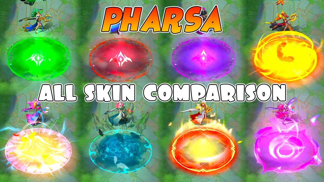 Pharsa All Skin Comparison 2025