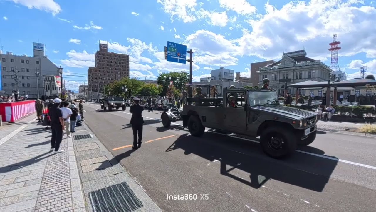 令和7年度弘前駐屯地市中パレード