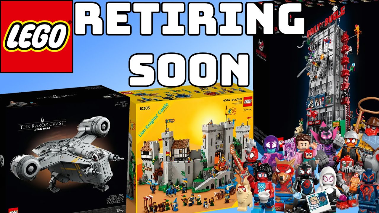 Every LEGO Set RETIRING In 2025! (100+ Sets)