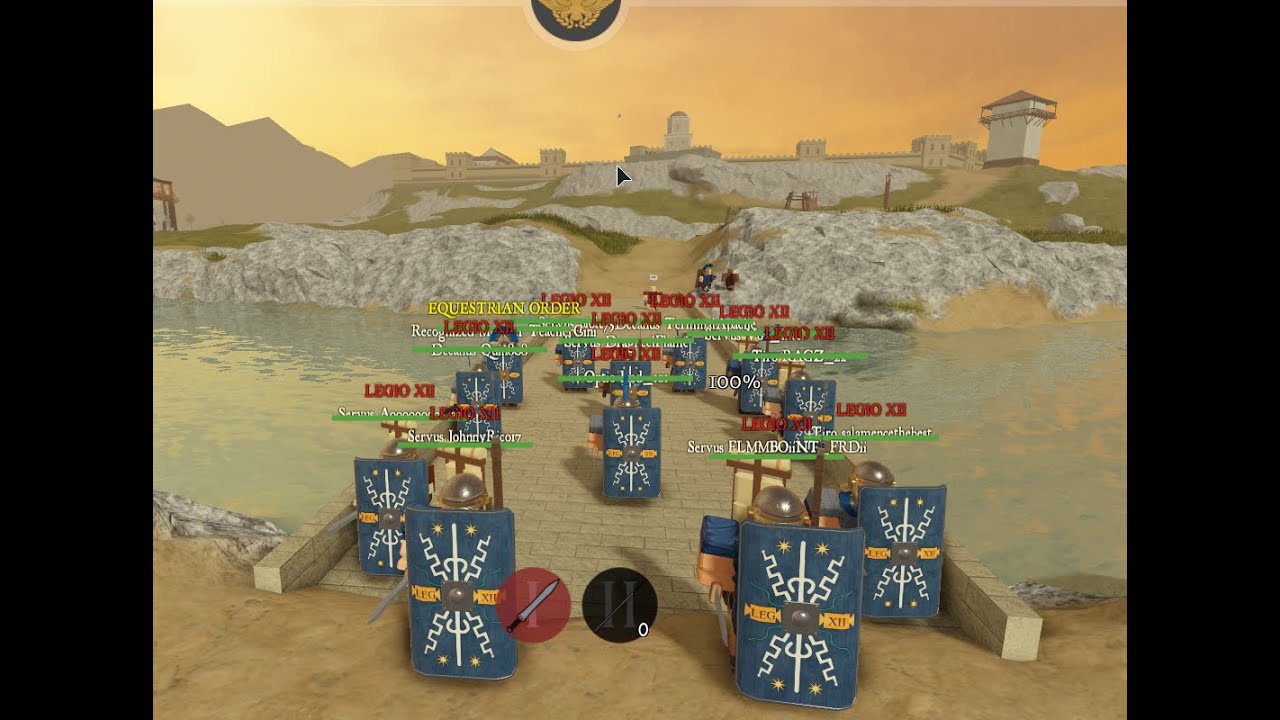 Roblox Roman Carthage Legio XII Fulminata Legionary Games