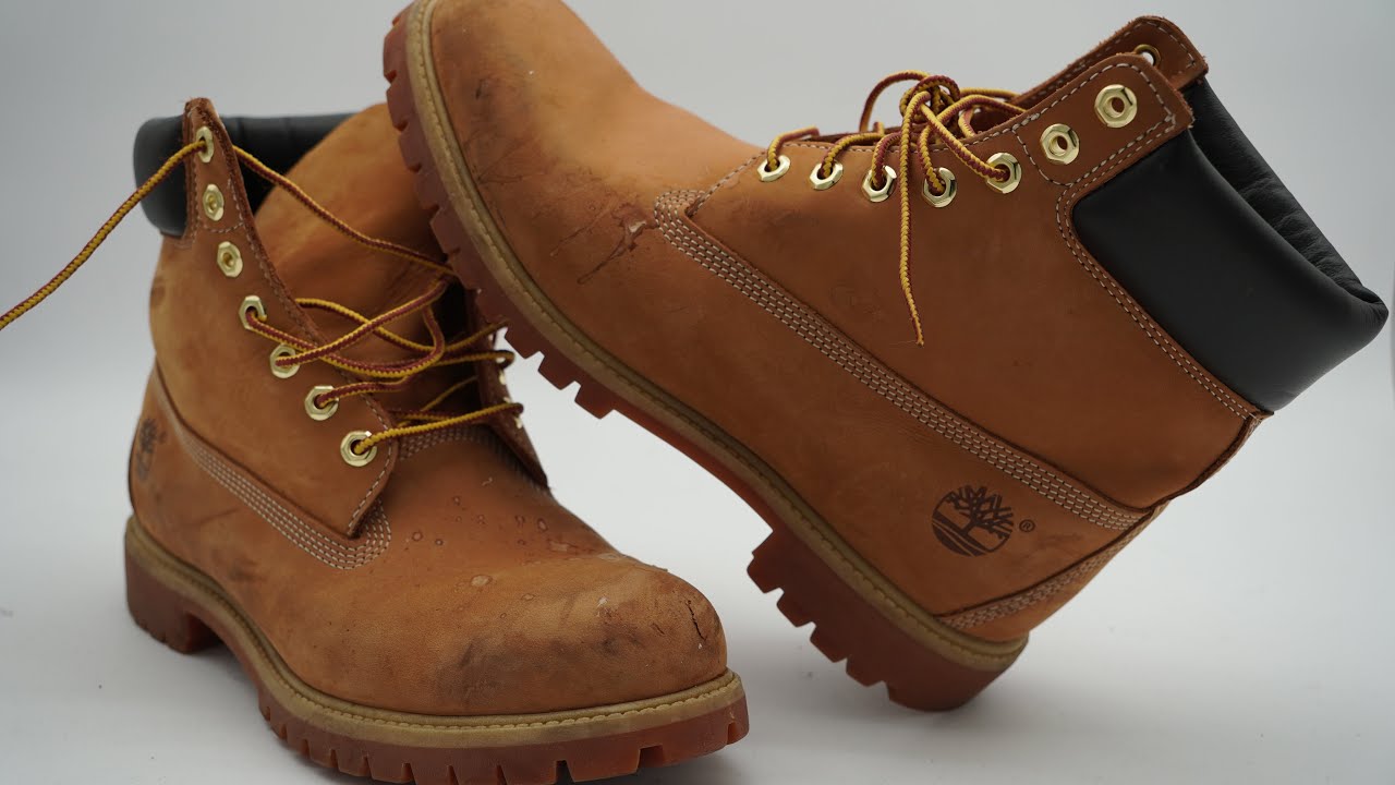 Клиент слишком усердно развлекался | Реставрация ботинок Timberland!