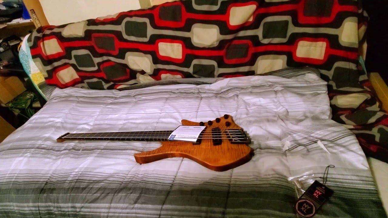Strandberg Boden prog 5 string bass unboxing