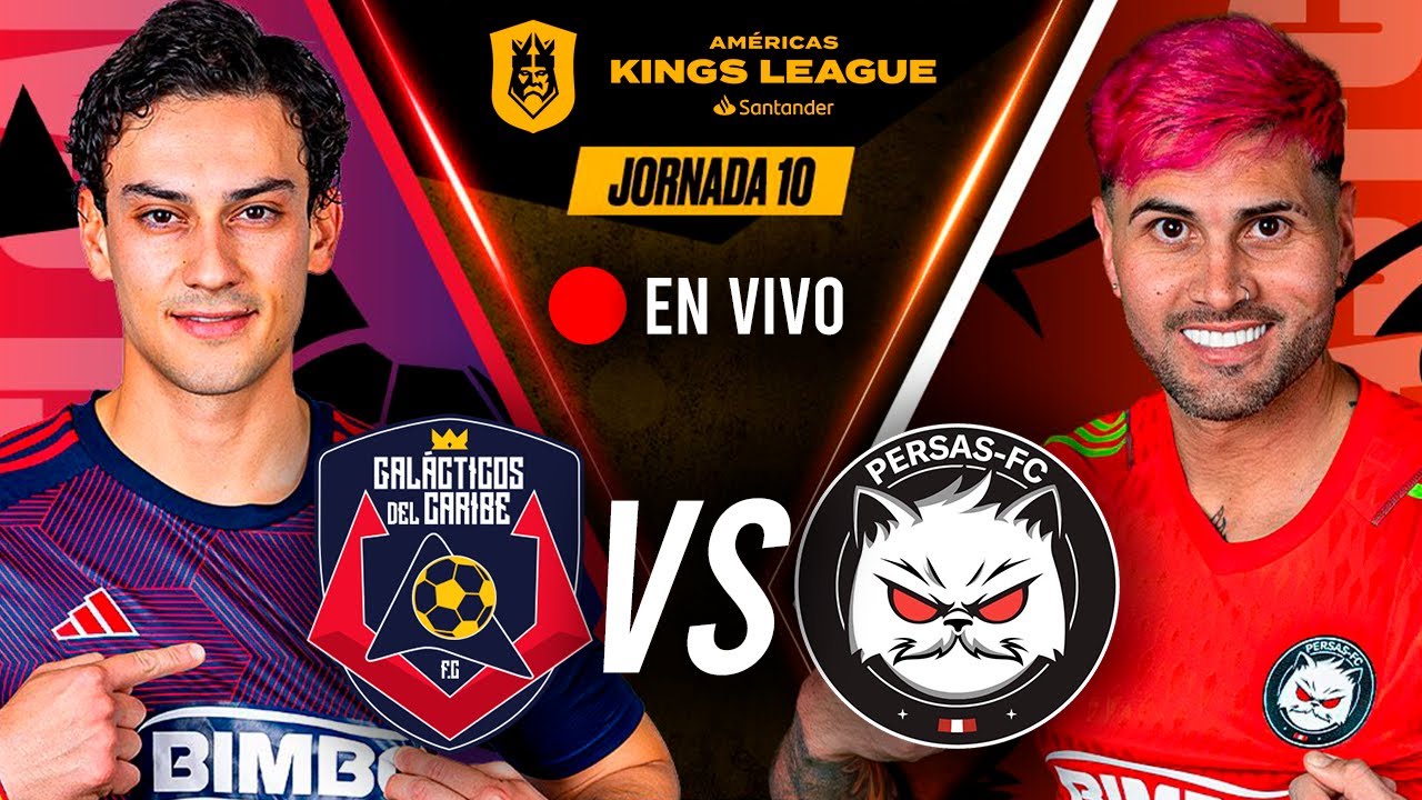 🔴PERSAS FC. vs. GALÁCTICOS DEL CARIBE | PARTIDO COMPLETO | JORNADA 10 #kingsleague