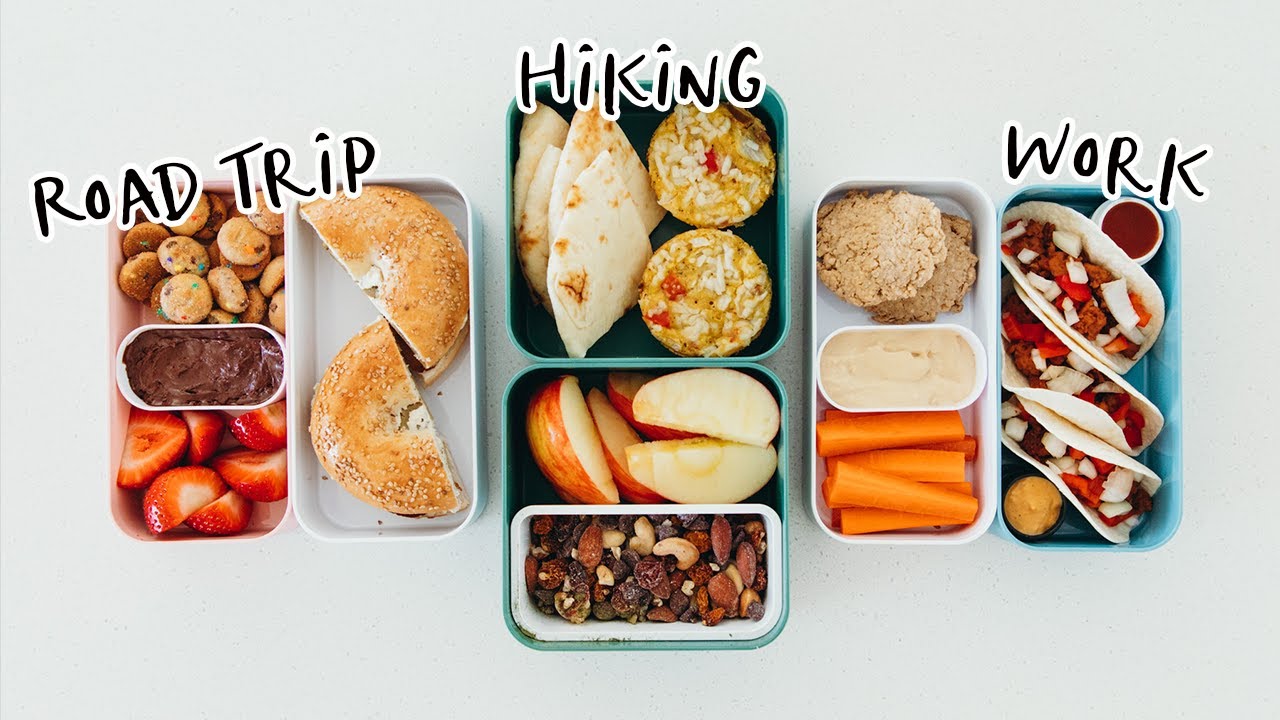 A Packed Lunch for 3 Different Occasions (vegan)