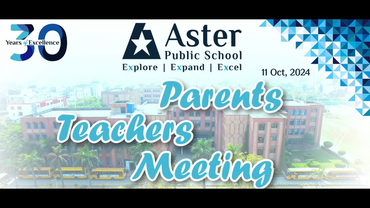 Parents Teachers Meeting at Aster Public School Greater Noida 2024