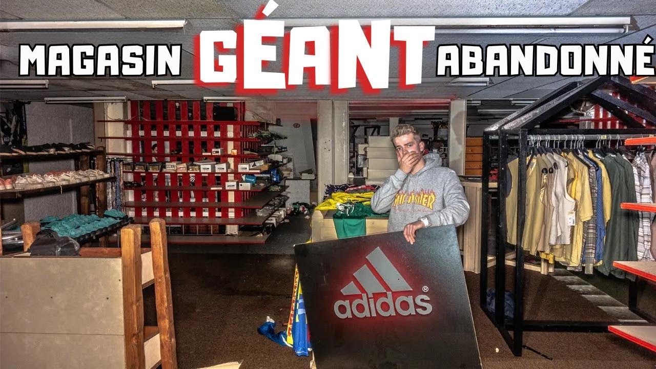 Découverte d'un MEGA STORE abandonné en Belgique (STOCK COMPLET PRÉSENT !)