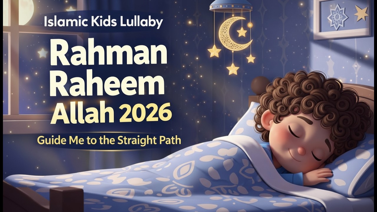 Rahman Raheem Allah 💤 Islamic Kids Lullaby | Beautiful Kids Nasheed 2026#rahmanraheemallah #ilullaby