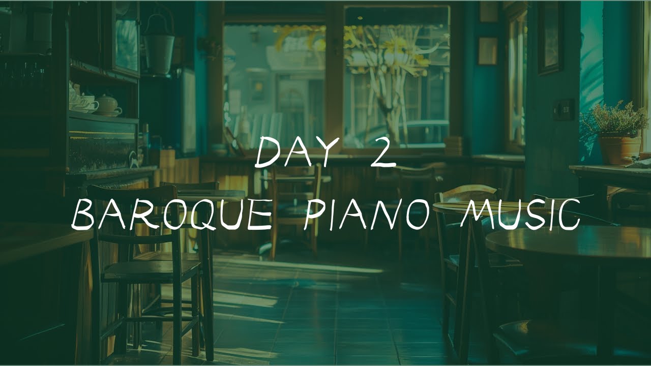 Light Baroque Relaxing Music| Piano & Strings for Elegant Background| 2 Hour | WINNIRYAN MELODY CAFE