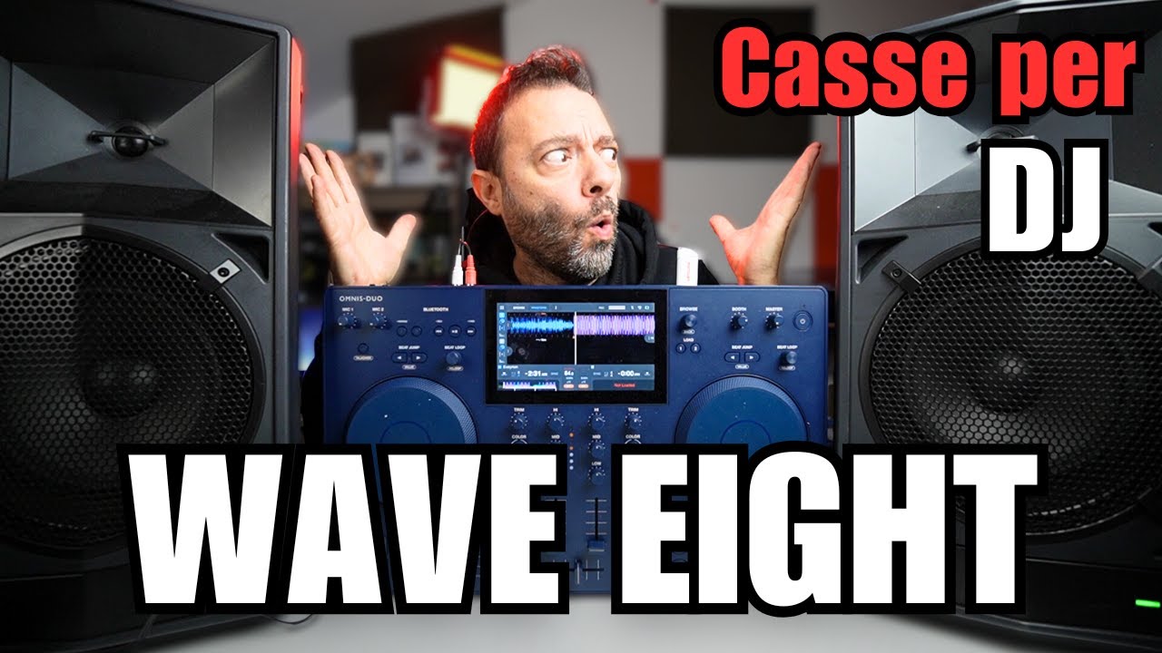 ALPHA THETA WAVE EIGHT | Casse per DJ a BATTERIA!