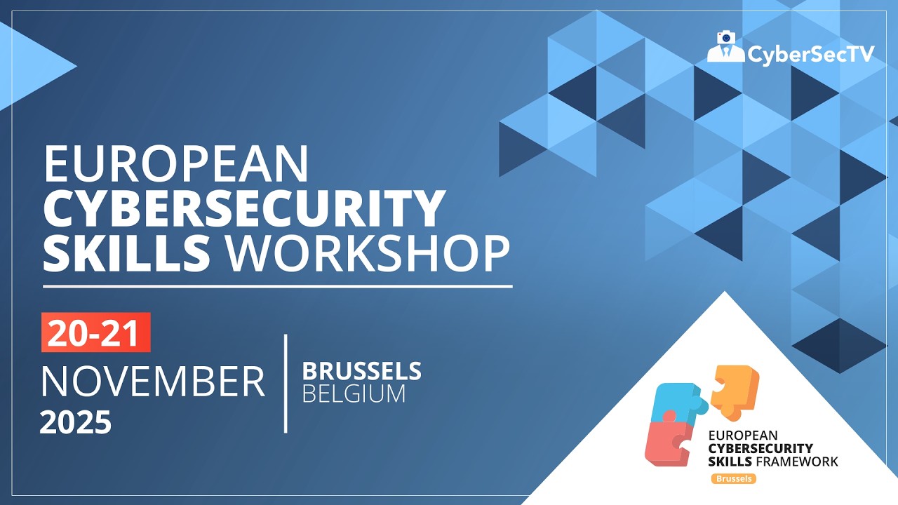 🇪🇺 Inside ENISA&rsquo;s Europe Cybersecurity Skills Framework Workshop in Brussels