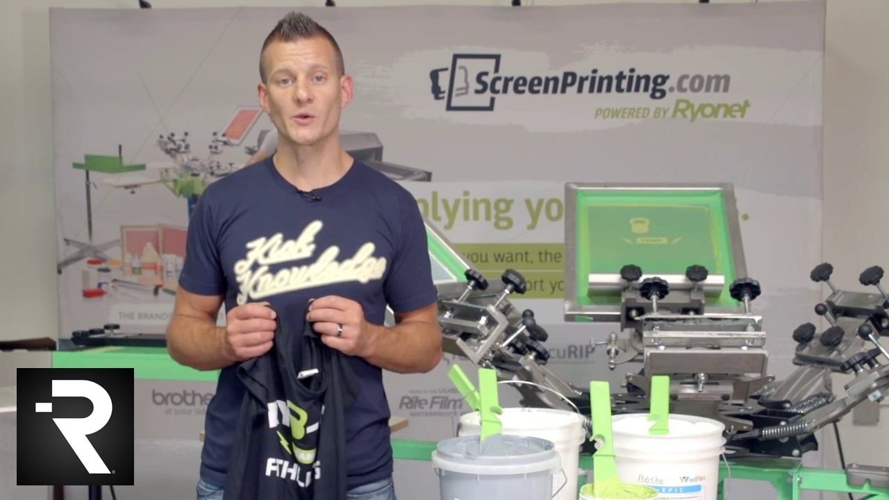 How to Screen Print Wilflex Epic Top Score on Polyester Garments