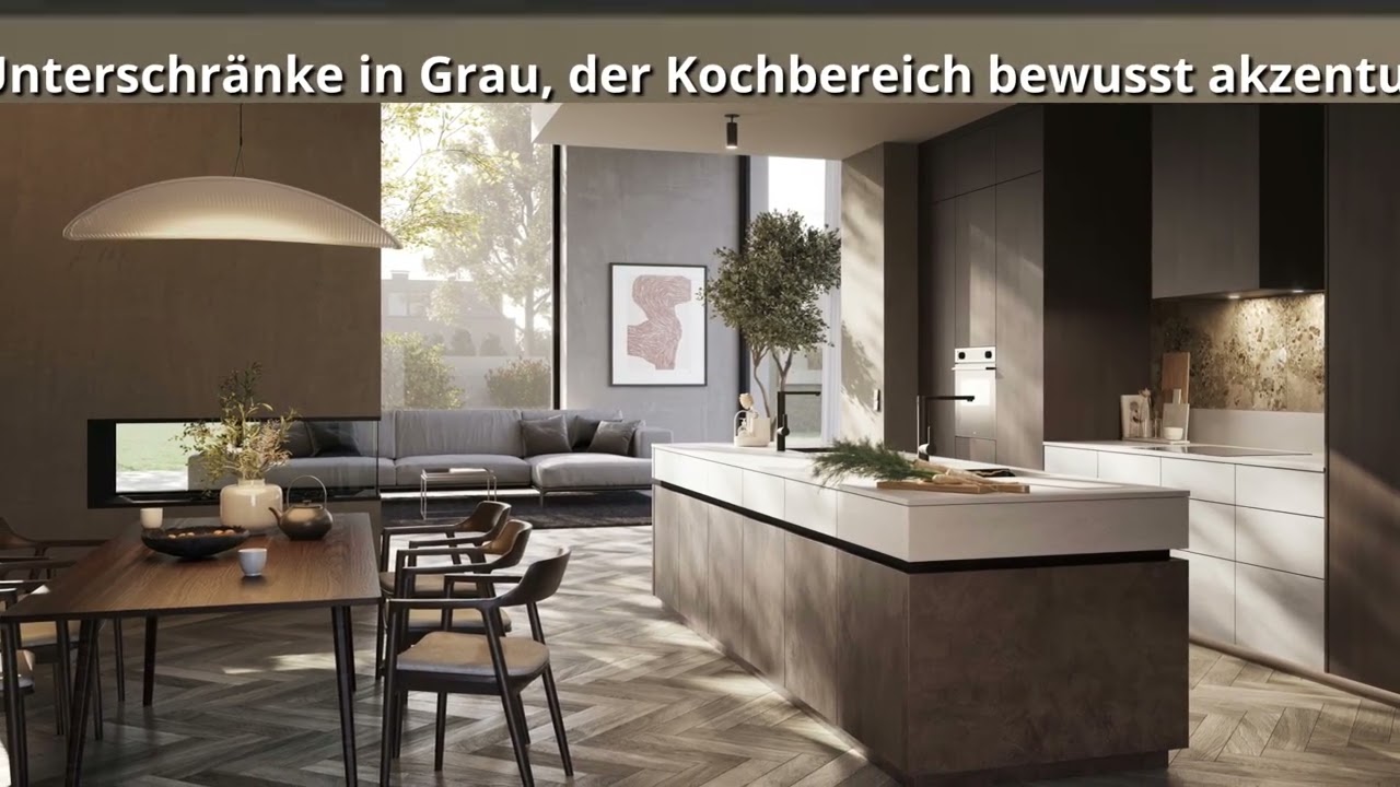 Designküche Voerde / Rotpunkt Zerox SY Ver Loft Dark Oak + Brown Steel | WIERZ Küchen & Interieur