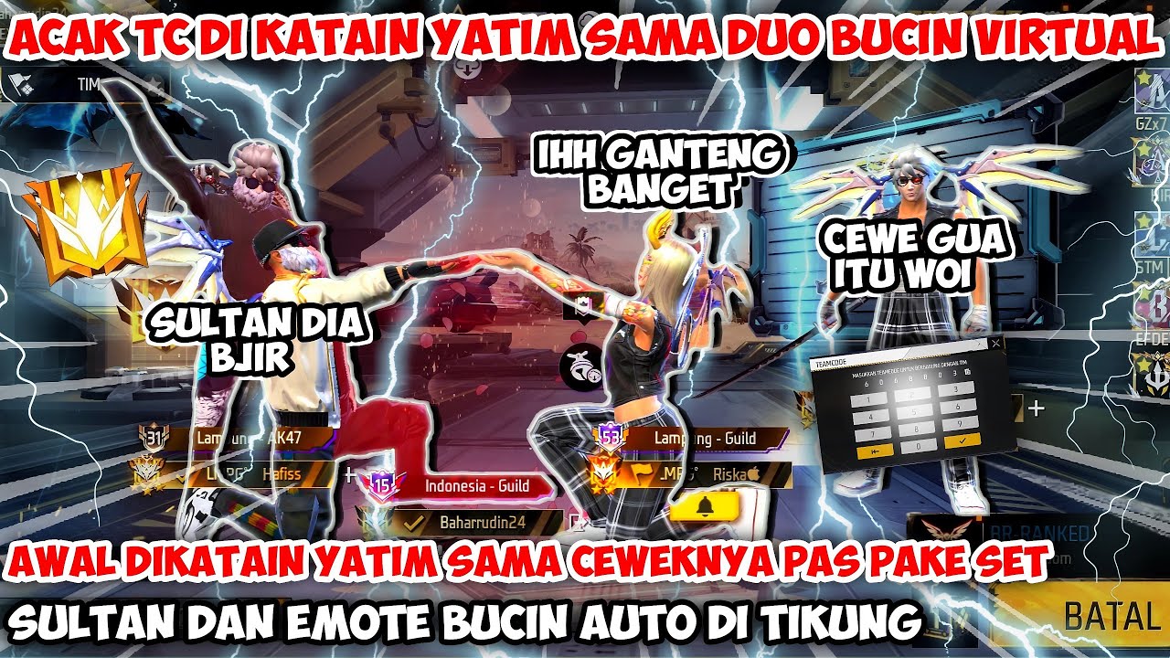 ACAK ACAK TC DIKATAIN YATIM SAMA PACARAN VIRTUAL SAMPE BAWA ORTU COWOKNYA SOK KAYA PADAHAL MISKIN😱
