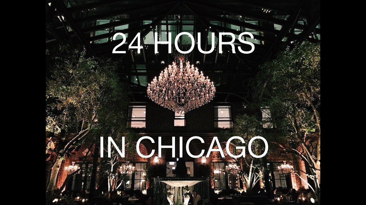 24 Hours in Chicago! MOST BEAUTIFUL CAFE & Great Food!