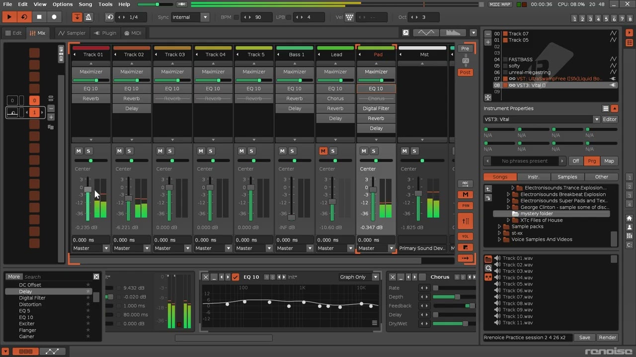 Renoise Practice Session 2/4/26
